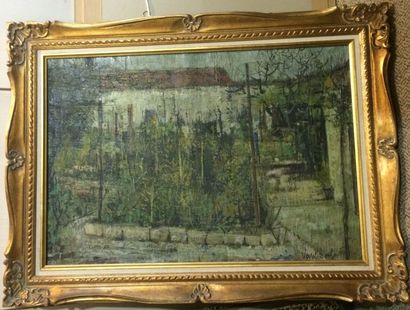 null VERNET-BONFORT Robert (né en 1934)

Le jardin

Huile sur toile, signée en bas...