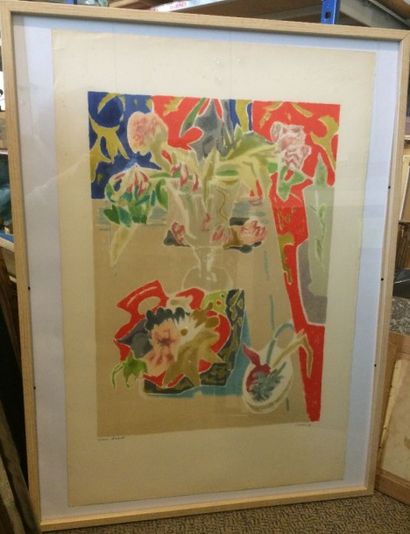 null CAVAILLES Jules (1901-1977)

Nature morte

Lithographie signée en bas à droite...