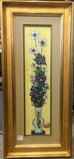 null ZENDEL Gabriel (1906-1992) 

Bouquet de fleurs

Huile sur toile, signée en bas...