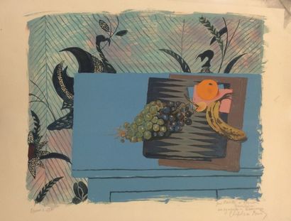 null CHAPELAIN-MIDY Roger (1904-1992)

Nature morte

Lithographie (taches), signée...