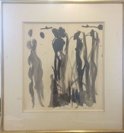 null CHAVIGNIER Louis (1922-1972)

Personnages 

Lavis (encre de Chine) sur papier...