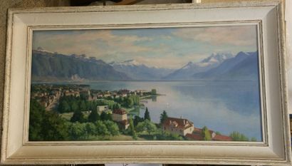 null COUILLAUD Christian (1904-1964)

Bord du lac de Genève

Huile sur toile, signée...