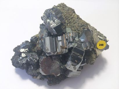 null Exceptionnelle BOURNONITE de la mine de Cassutilos, Potosi, Bolivie (2015):...