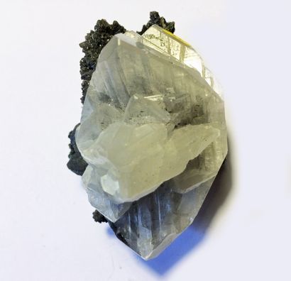 null Très jolie CERUSITE de la mine de Tsumeb, Namibie. Macle en livre ouvert, cristaux...