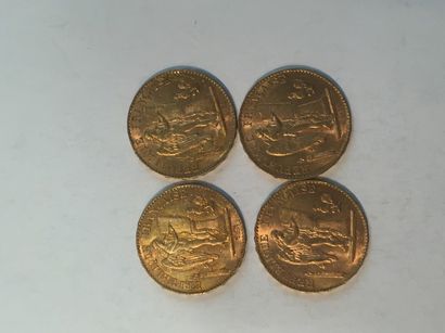 4 pièces 20 Francs or 