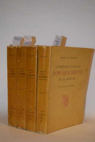 CERVANTES Miguel de 

Don Quichotte, Paris, Sous l'emblème du secrétaire, 1938.

Illustrations...