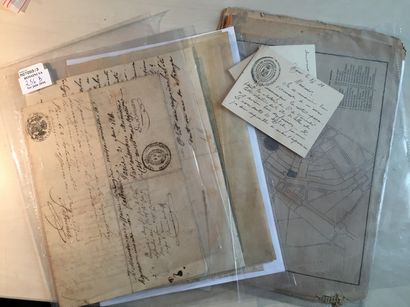 null Ensemble de documents manuscrits pour la plupart datant du XIXème siècle.