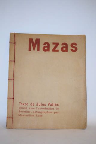 null VALLÈS (Jules) et LUCE (Maximilien)

Mazas. Texte de Jules Vallès, publié avec...