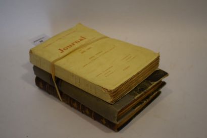 Journal des Goncourt 

- Mémoires de la vie littéraire, Troisième série, Premier...