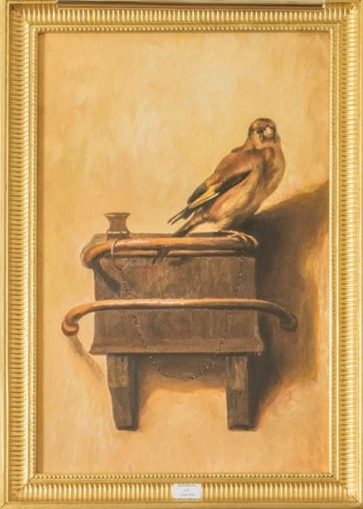 null Ecole Moderne,


Les oiseaux,


Paire d'huiles sur toile,


60 x 39cm