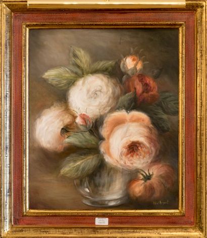null D'Argent M.M


Bouquet de roses


Huile sur toile,


54 x 45cm.