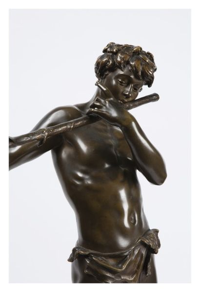 null CHARPENTIER Félix, 1858-1924

L'improvisateur

Bronze à patine médaille (quelques...