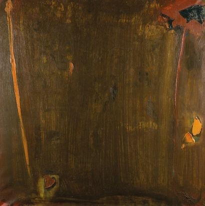 null DEBRÉ Olivier, 1920-1999,
Automne lisse, novembre 1963
Peinture sur toile (très...
