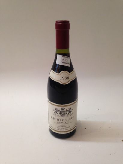 null 1 bouteille RICHEBOURG, F. Gros 1986	