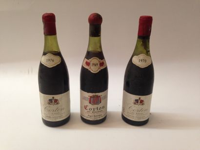 null Ensemble de 10 bouteilles 

4 bouteilles CORTON "Renardes", Liger-Javouhey 1973	...
