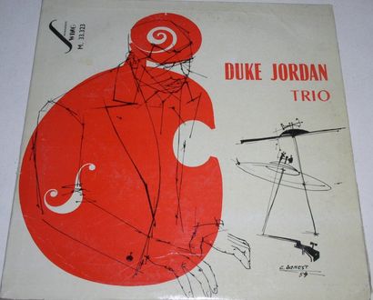 null vinyle 33t 25 cm Duke Jordan trio 1954 (label Swing)