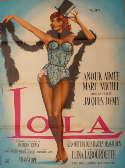 null affiche du film « Lola » illustr. Mascii 60 x 80 cm
