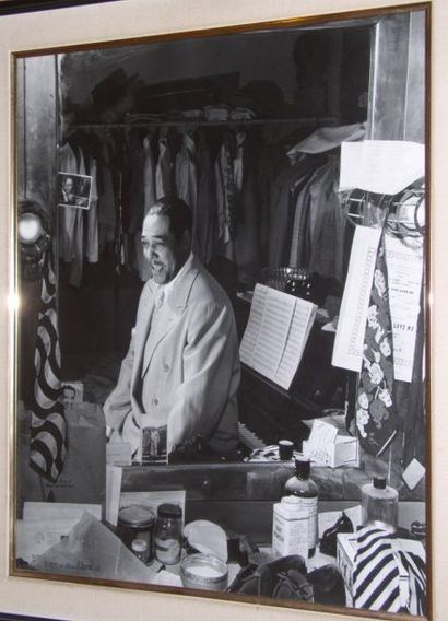 null photo de Duke Ellington 1979 par William P Gottlieb 49 x 59 cm encadrée