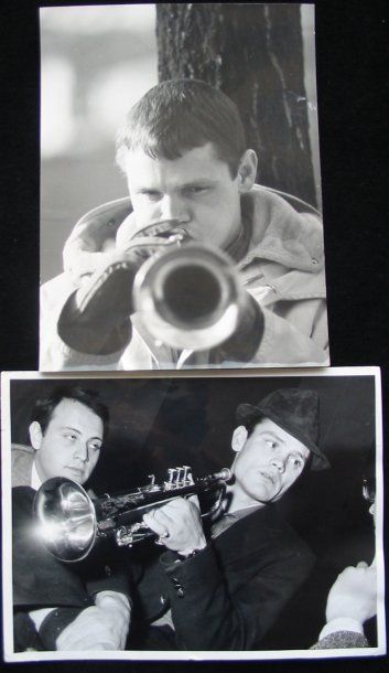 null 2 photos de Chet Baker 1962 18 x 24 cm
