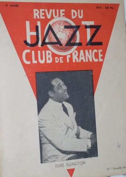 null 3 revues « Jazz Hot » : 1939 graphisme de Charles Delaunay - 1935 n°1 et n°2...