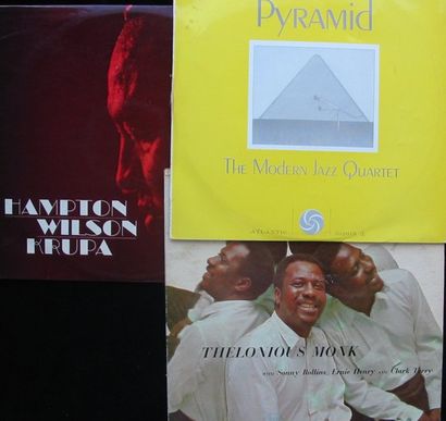 null 6 vinyles 33t 30cm : « Modern Jazz Quartet (Pyramid) » - « Thelonious Monk (brilliant...