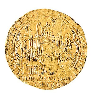 PHILIPPEVI de VALOIS (1328 - 1350). Ecu d'or...