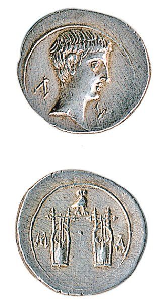 null ROME. Auguste (27 av. - 14). Drachme lycienne de Masicytes au buste de l'empereur....