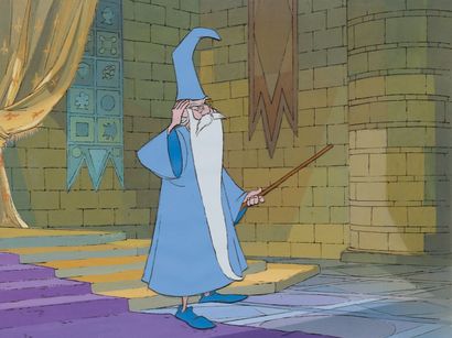 null Merlin l'enchanteur (The Sword in the Stone) Studio Walt Disney 1963. Cellulo...