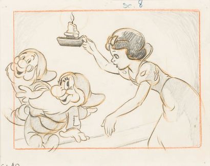 null Blanche-Neige et les sept Nains (Snow White and the Seven Dwarfs) Studios Disney...