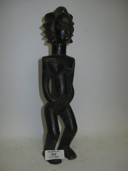 null Statuette TABWA (République Démocratique du Congo) Statuette féminine, les mains...