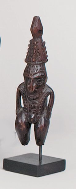 null Statuette région du fleuve Sepik (Papouasie Nouvelle Guinée) Petit personnage...
