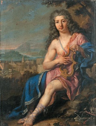 null SCHUPPEN Jacob van (Fontainebleau 1670 - Vienne 1751)
Portrait d'un homme de...