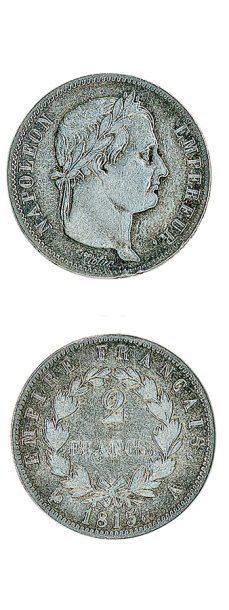 IDEM. 2 francs des Cent Jours, 1815 Paris. G 510. Rare et TTB