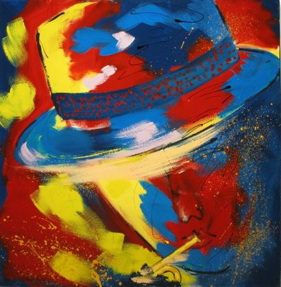 CLAEREBOUT Christian, né en 1947 Jazz, 2007 acrylique sur toile signée et datée en...