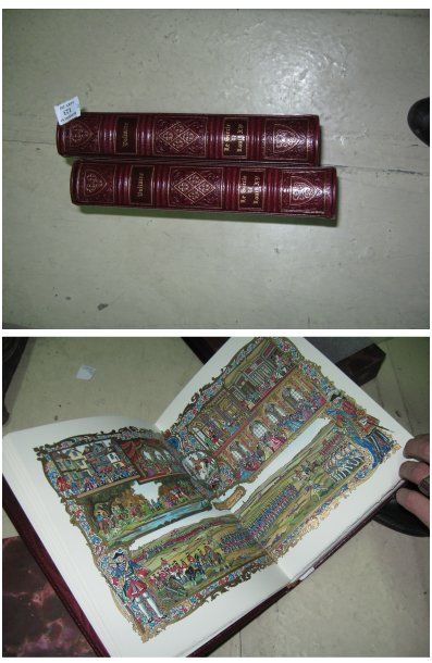 VOLTAIRE - Le siècle de Louis XV - Ill. GRADASSI Sefer, 1986. Deux volumes in-4 (26...