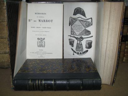 MARBOT (general Baron de) Mémoires Paris, Plon, 1892, dix septième édition. Trois...