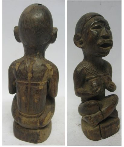 null Statuette KONGO/YOMBE (République Démocratique du Congo) Statuette de remplacement,...
