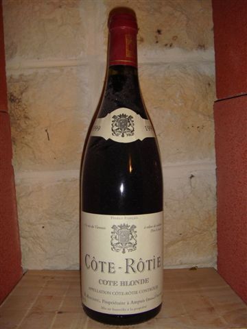 null 1B CÔTE-RÔTIE CÔTE BLONDE Rostaing 1999