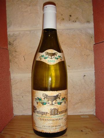 null 1B PULIGNY-MONTRACHET ENSEIGNIERES Coche-Dury 2002