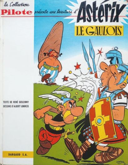 null ASTERIX Le gaulois par Uderzo. Edition originale. Album mythique en bon état,...