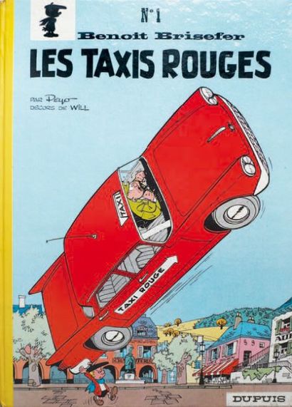 null BENOIT BRISEFER Tome 1 les taxis rouges par Peyo. Edition originale. Trés bel...