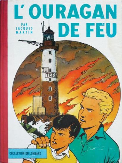null LEFRANC L'ouragan de feu par Martin. Edition originale (maraccas). Bel exemplaire...