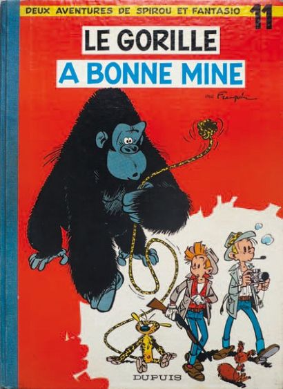 null SPIROU ET FANTASIO Le gorille a bonne mine par Franquin. Edition originale....