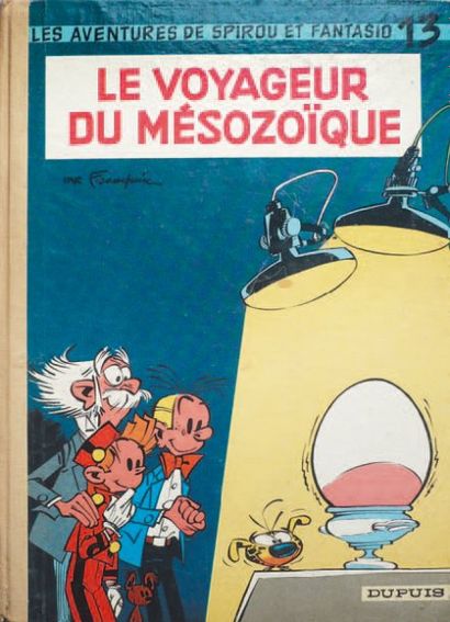 null SPIROU ET FANTASIO Le voyageur du mésosoique par Franquin. Edition originale....