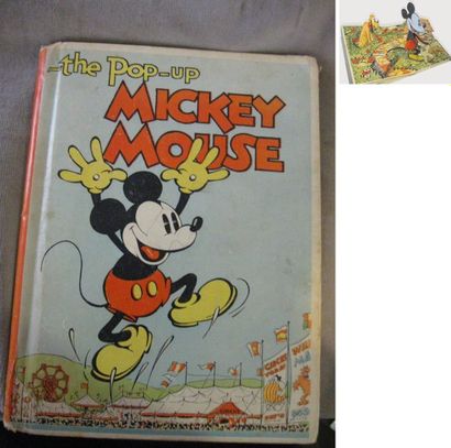 null The "Pop-Up" Mickey Mouse Story and Illustrations by the Staff of the Walt Disney...