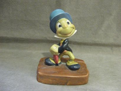 null Pinocchio - Jiminy Cricket en porcelaine. Collector's Society, 1993. Hauteur...