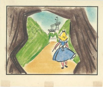 null Alice au pays des merveilles (Alice in Wonderland) Studio Walt Disney, 1951....