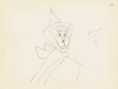 null La Belle au bois dormant (Sleeping Beauty) Studio Walt Disney, 1959. Dessin...