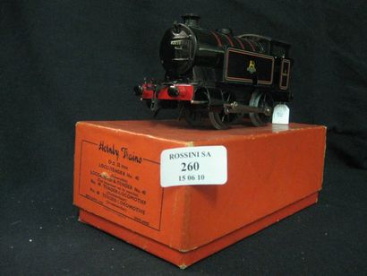 HORNBY loco-tender anglaise de type 020 " BRITISH RAILWAYS " réf de la boite n°4...