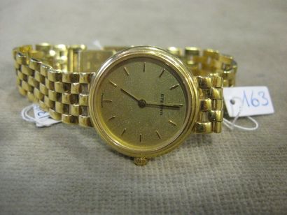 ETERNA Montre bracelet de dame en or jaune 18K (750 / 1000e). Ouverture ronde. Cadran...